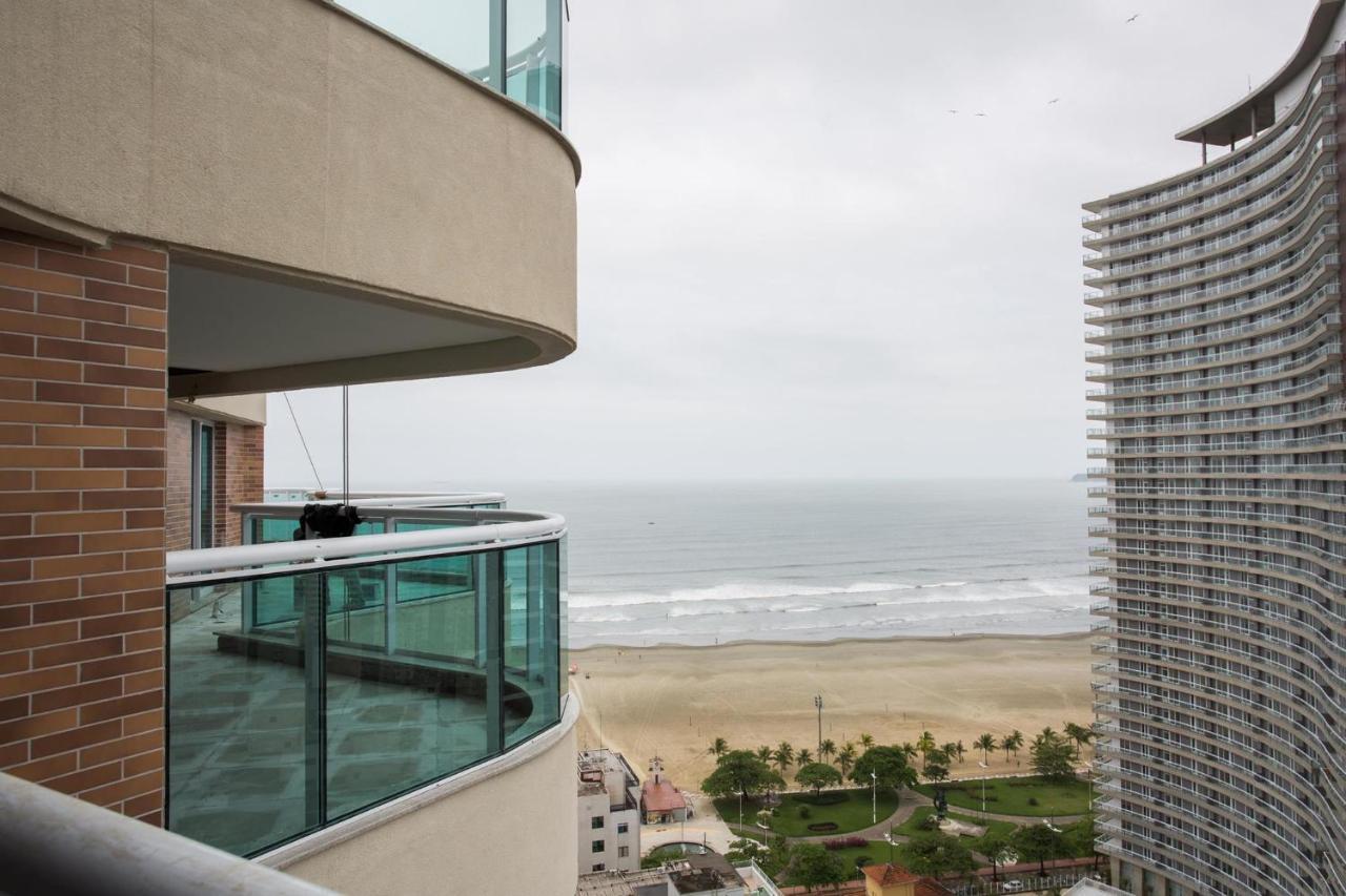Estanconfor Santos Com Vista Mar 2 Lägenhet Exteriör bild